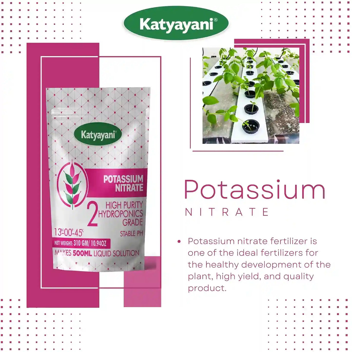 Katyayani Potassium Nitrate (Hydroponics)