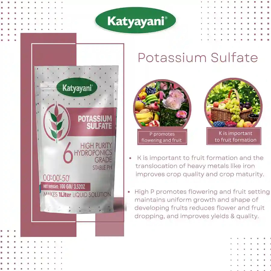 Katyayani Potassium sulfate (Hydroponics)