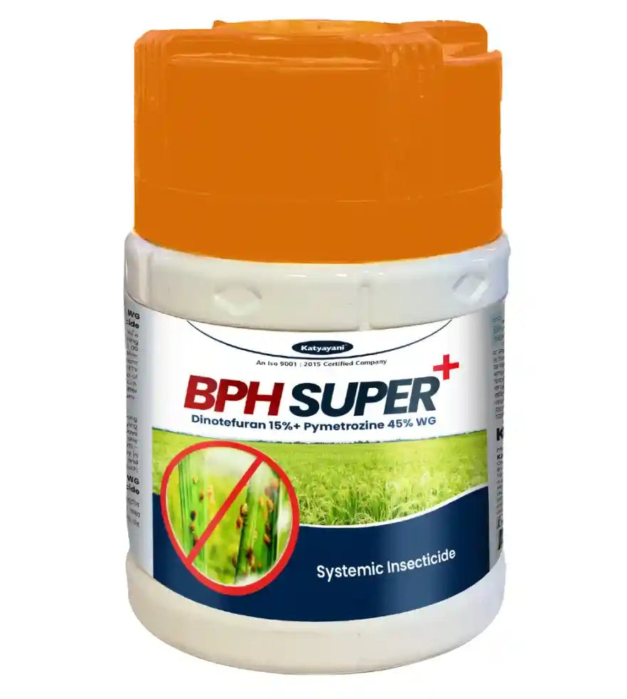 Katyayani BPH Super + | Dinotefuran 15% + Pymetrozine 45% WG | Chemical Insecticide