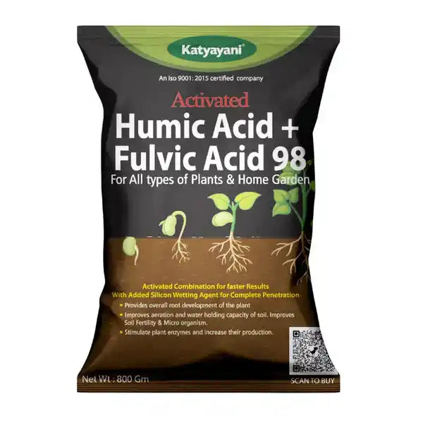 ACTIVATED HUMIC ACID + FULVIC ACID 98 FERTILIZER | KATYAYANI