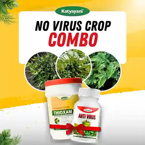 No Virus Crop Combo (ANTIVURUS 250ml X 2 + THIOXAM 50GM/Pouch  x 2 )