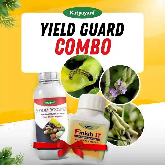 Yield Guard Combo (Bloom Booster [Homobrassinolide 0.04 %] 100ml + Finish It 100 ml)