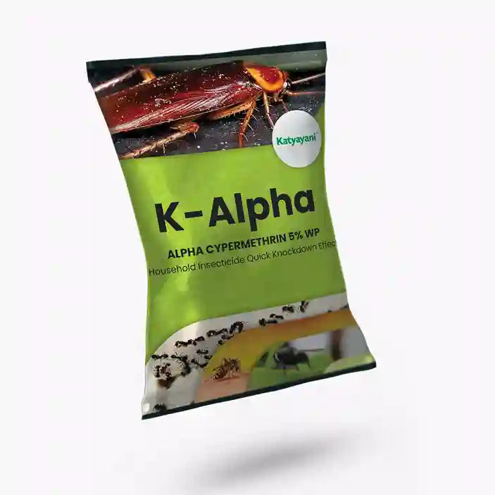 KATYAYANI K-ALPHA | ALPHACYPERMETHRIN 5% WP | CHEMICAL INSECTICIDE