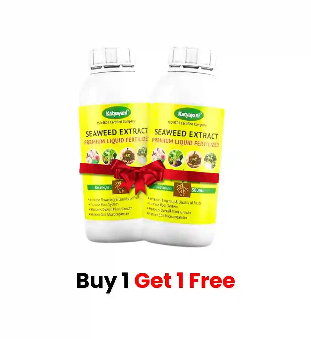 Katyayani  Seaweed Extract liquid Organic Fertilizer (1+1 Free)