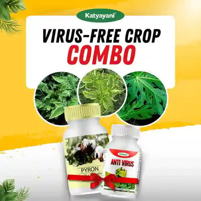 Katyayani Virus Free Combo | Pyron and Antivirus insecticide 